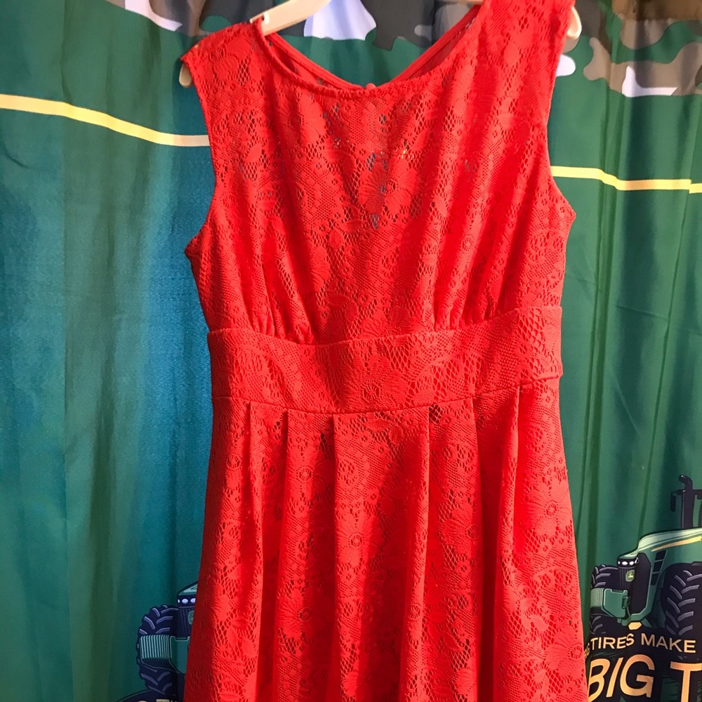 Knee length dress